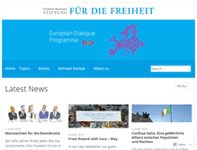 Tablet Screenshot of fnf-europe.org
